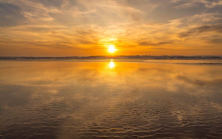 Sunset Reflections Gunnamatta Beach